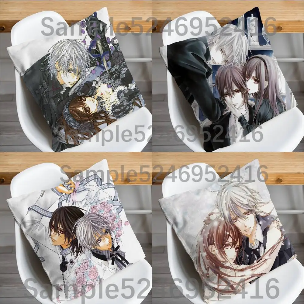 V-Vampire Knight Cushion Cover Pillow Cover Decor Pillowcase Printed Cushion Case For Couch