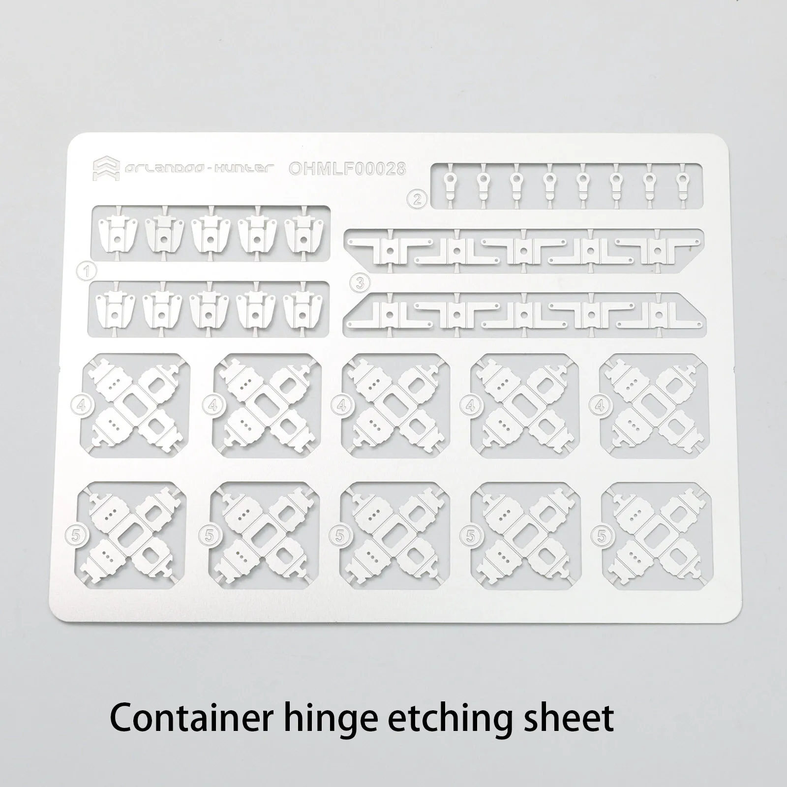 RC container door hinge etching plate series [OHPCM00006 OHPCM00007 OHMLF00028]