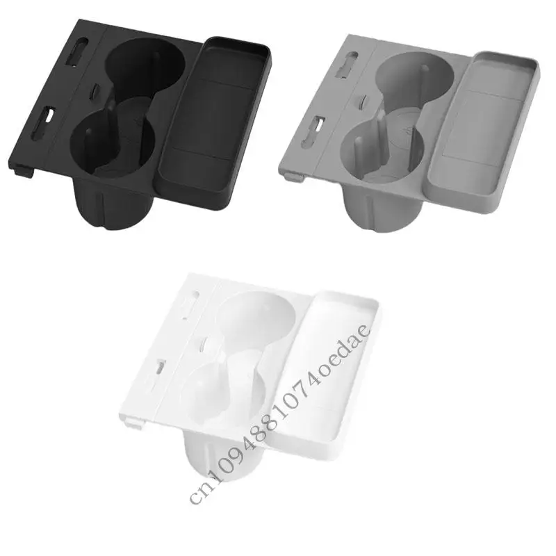 

0XXC Center Console and Cup Holder Insert for Y 3 Silicone Rubber Armrest Storage Box Accessories