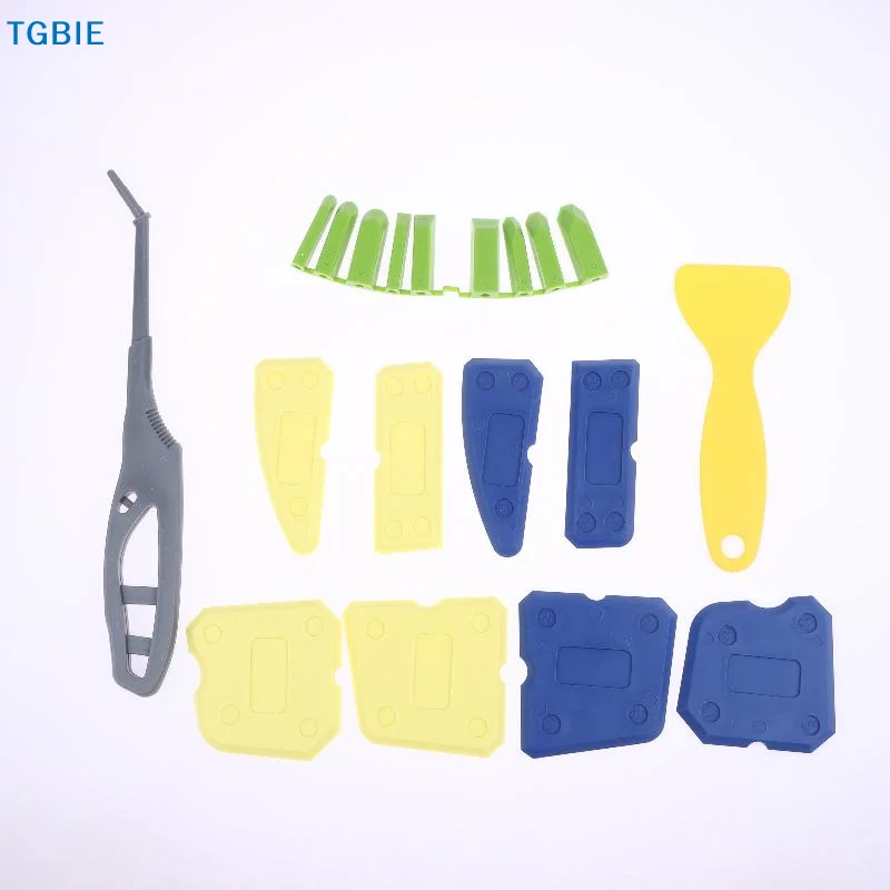 【TL】15 PCS Caulking Tools For Tight Areas Bathroom Kitchen,Window,,Floor, Close-area Sealant Silicone Caulking Finishing Tool