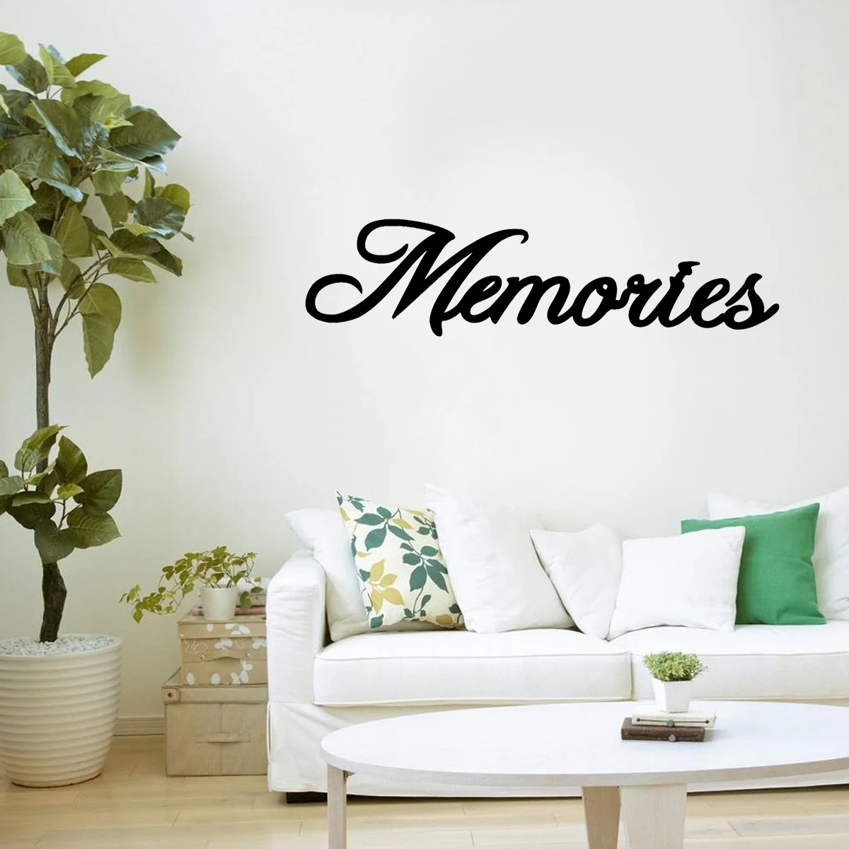 Wooden Wall Decor Black English Alphabet Wall Sticker DIY Ornaments Creative Home Living Room Office Decoration Memories