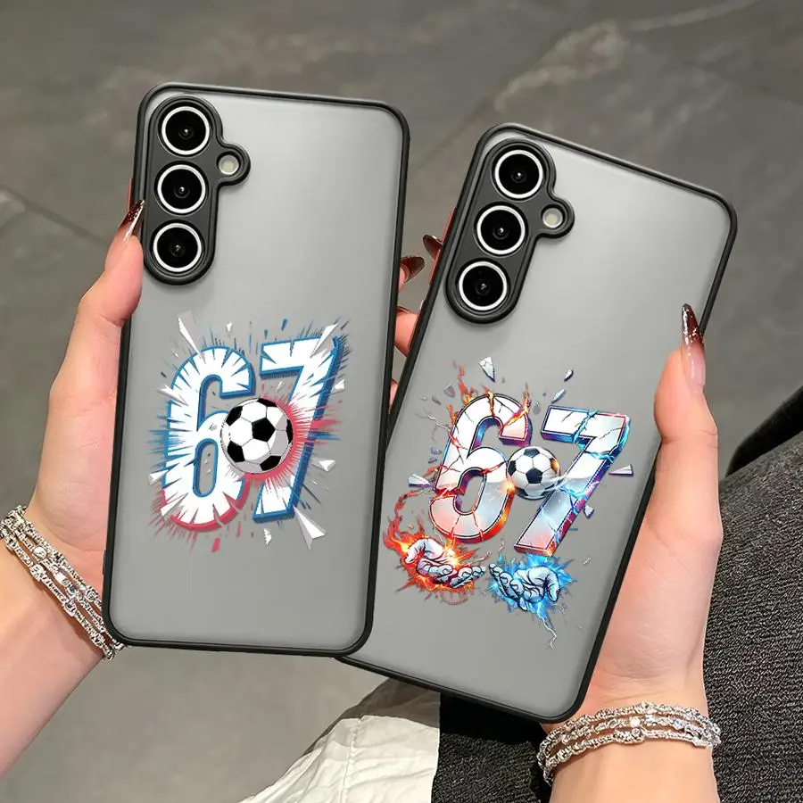 Case for Samsung Galaxy A56 A55 A35 A14 A23 A52S A72 A34 A36 A16 A15 A73 A33 A53 A17 A52 A54 Phone Cover Football Cool