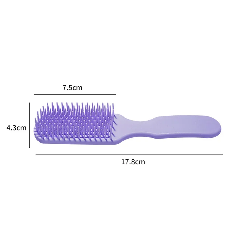 Hair Brush Detangling Brush Scalp Massage Hair Comb Detangling for Curly Hair Brushes Detangler Hair-brush Women Men Salon
