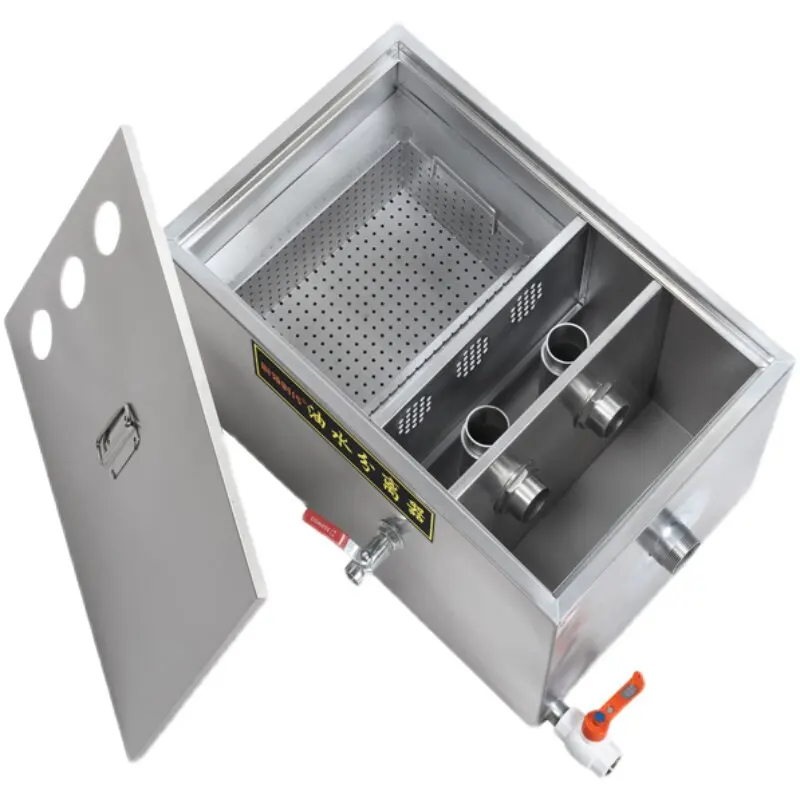 

Oil-water separator Stainless steel grease trap Catering kitchen filter Commercial