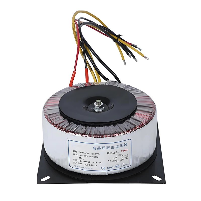 Customized IEC CB 12V High Efficiency Power Toroidal Transformer Electronic Transformer for Electrical Equipment view 2