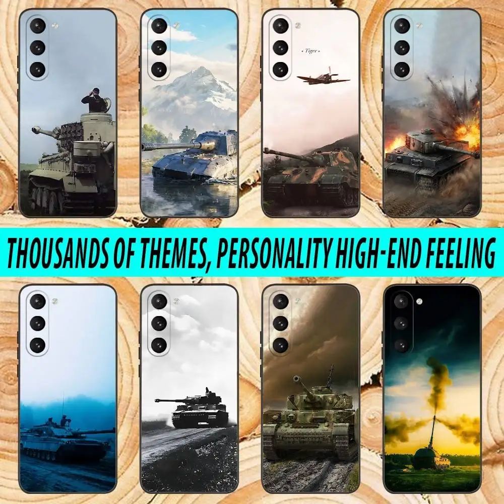 

Panzerkampfwagen VI Tiger Phone Case For Samsung Galaxy A 91,80,73,72,71,53,52,51,22,5G Soft Black Cover