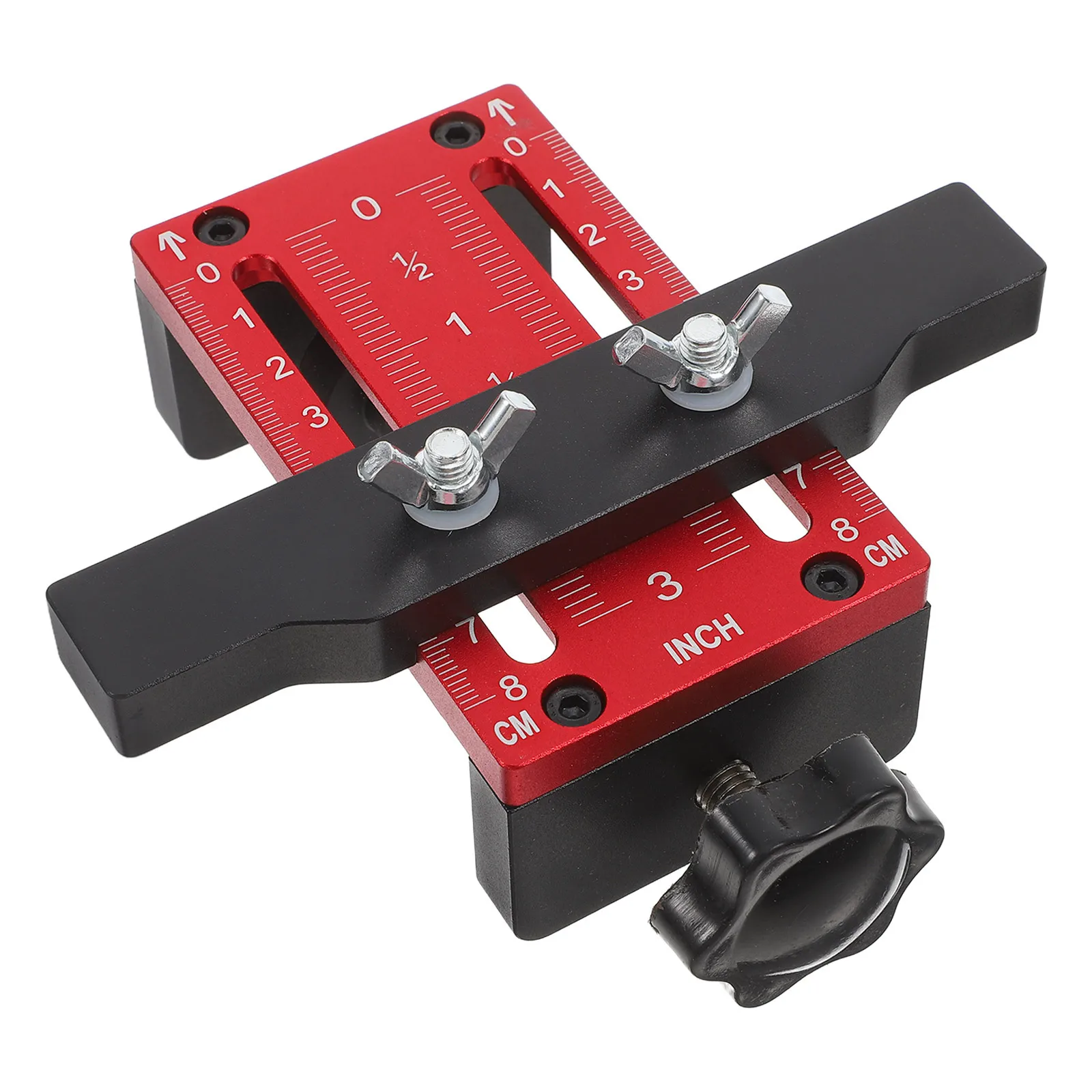 

Cabinet Door Installation Tool Aluminum Alloy Adjustable For Precise Positioning Woodworking Cabinet Making Drilling Locator