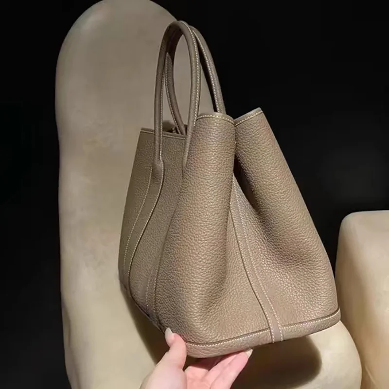 Fotografia 6: Bolsas femininas de couro sacola para compras bolsa de mão fashion