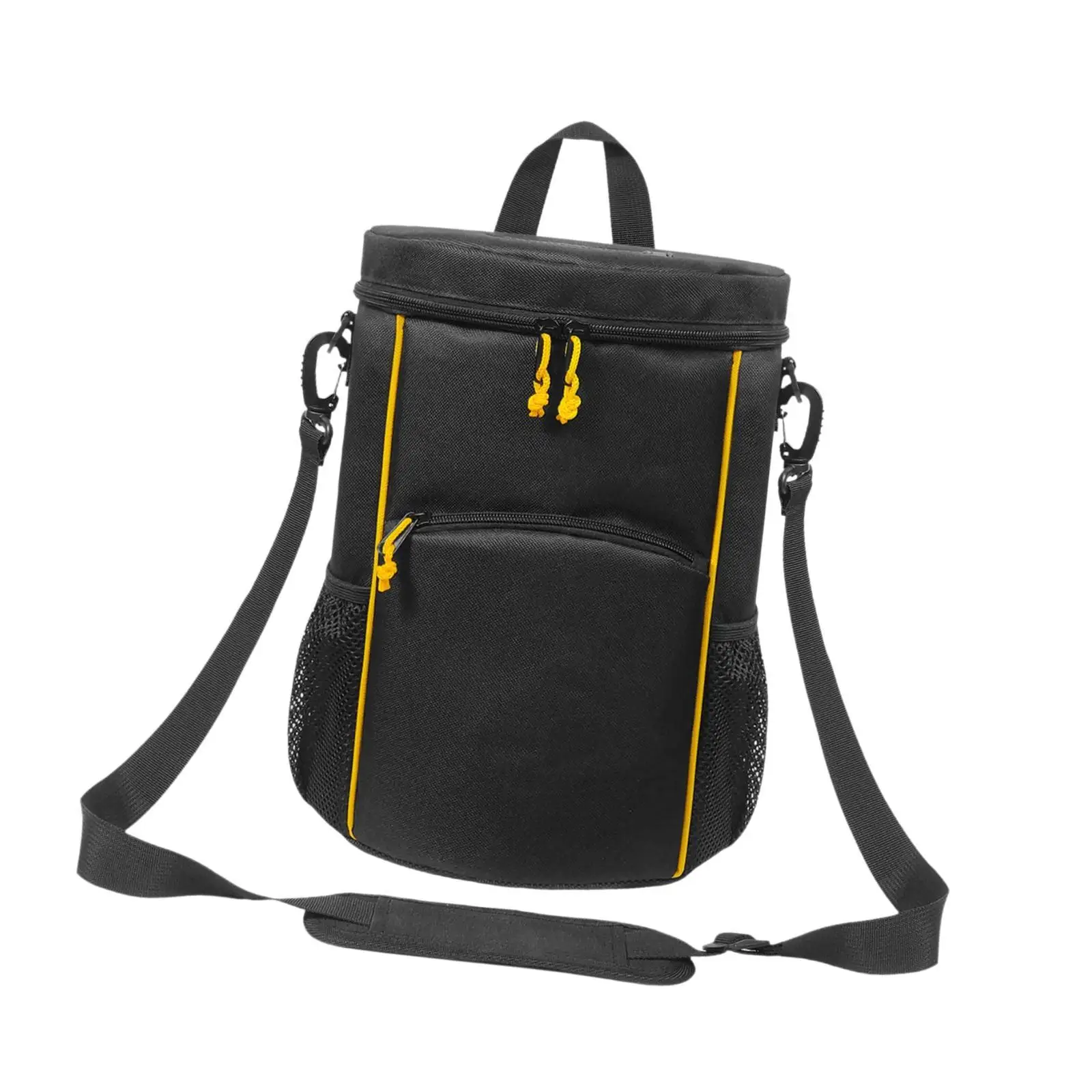 Multifunctional Pickleball Paddle Bag Spacious Ball Bag Waterproof Base Carry for Outdoor and Gym Practice