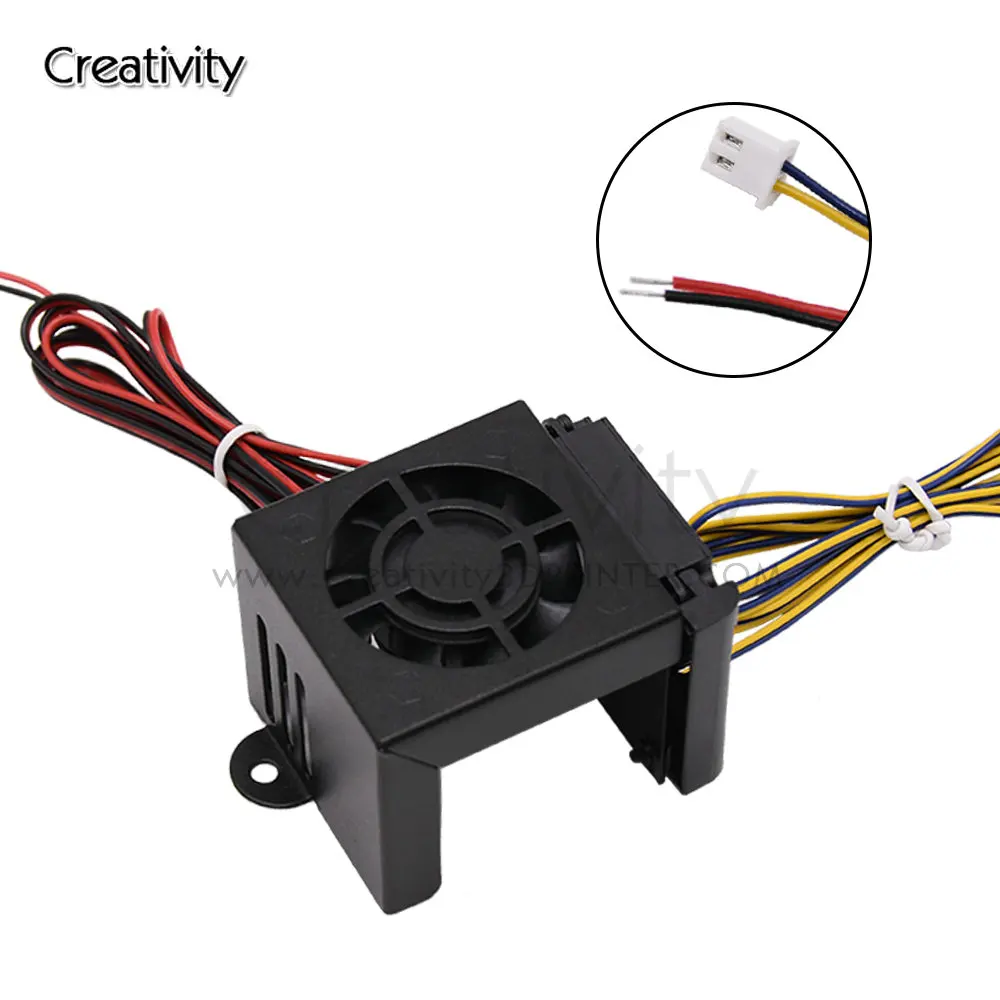 3D Printer Hotend CR-10S Fan Fixed Cover 12V 24V Ender 3 CR10 Fans Protection Cover Cooling  Extruder Fan Print Head Accessories