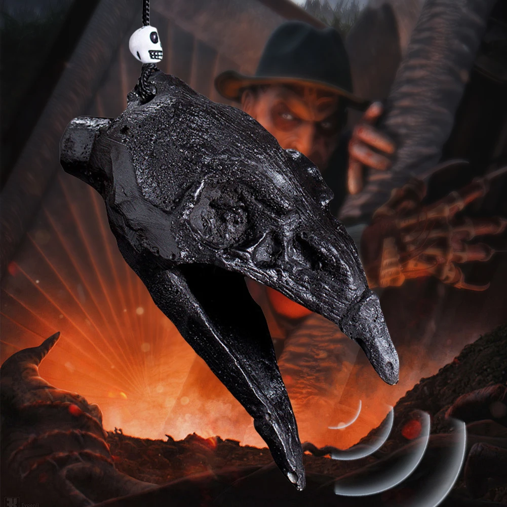 

Halloween Aztec Death Whistle with Strange Sound Crow Mouth Death Whistle Crow Beak Death Whistle for Application