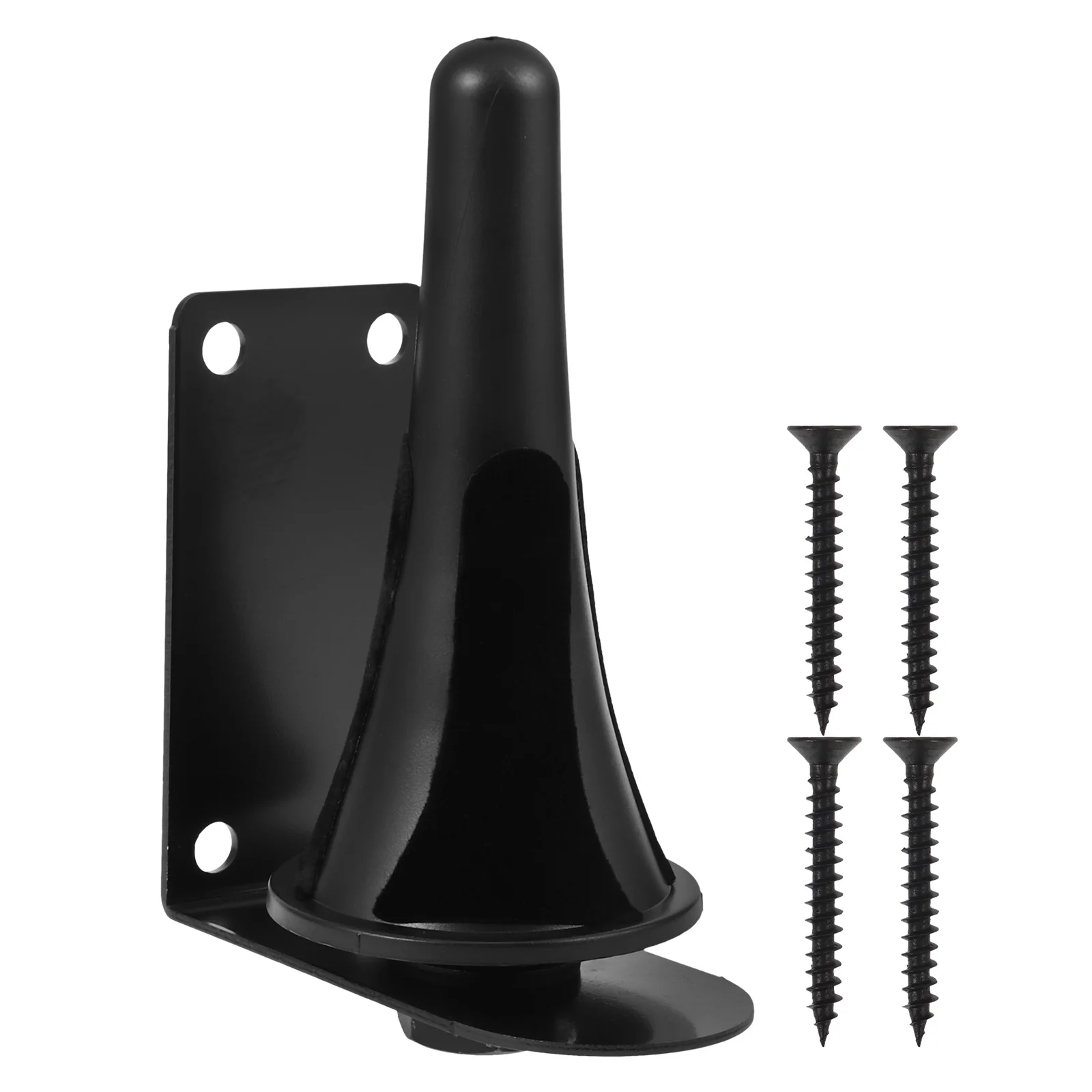 1 Set Black Tube Hanger For Clarinet Flute Wall-Mounted Storage Rack Plastic Iron Hook Holder Music Accessories Flute Stand