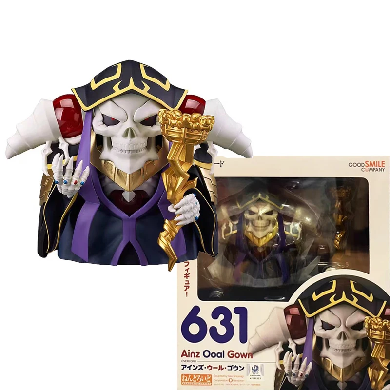 Good Smile Genuine Nendoroid OVERLORD Shalltear Albedo Ainz Ooal Gown Anime Action Figures Toys For Boys Girls Kids Gift Model