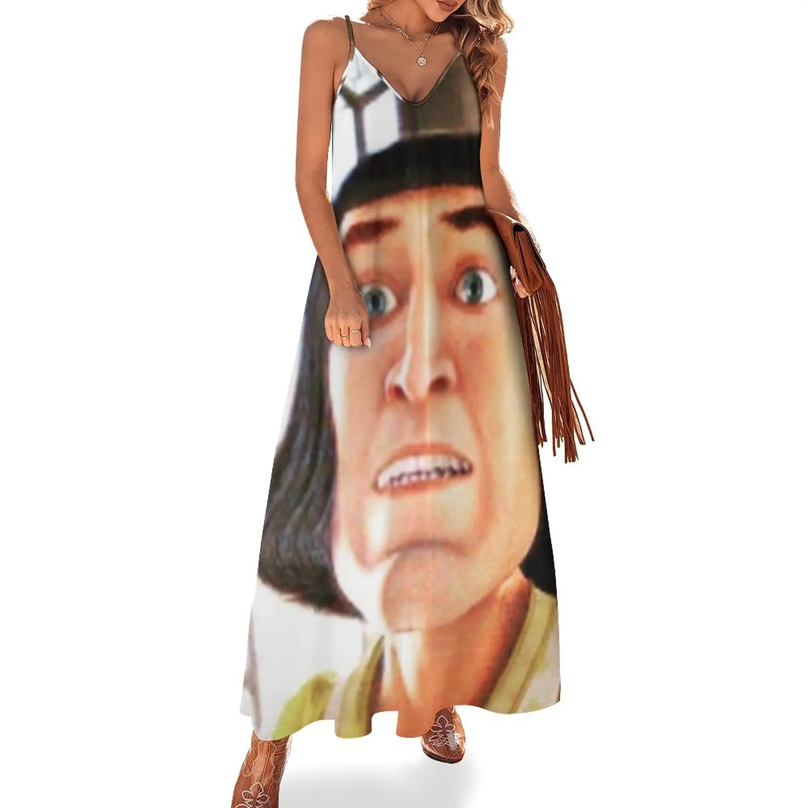 

farquaad uwu Sleeveless Dress evening dress women women's fashion dresses Beachwear