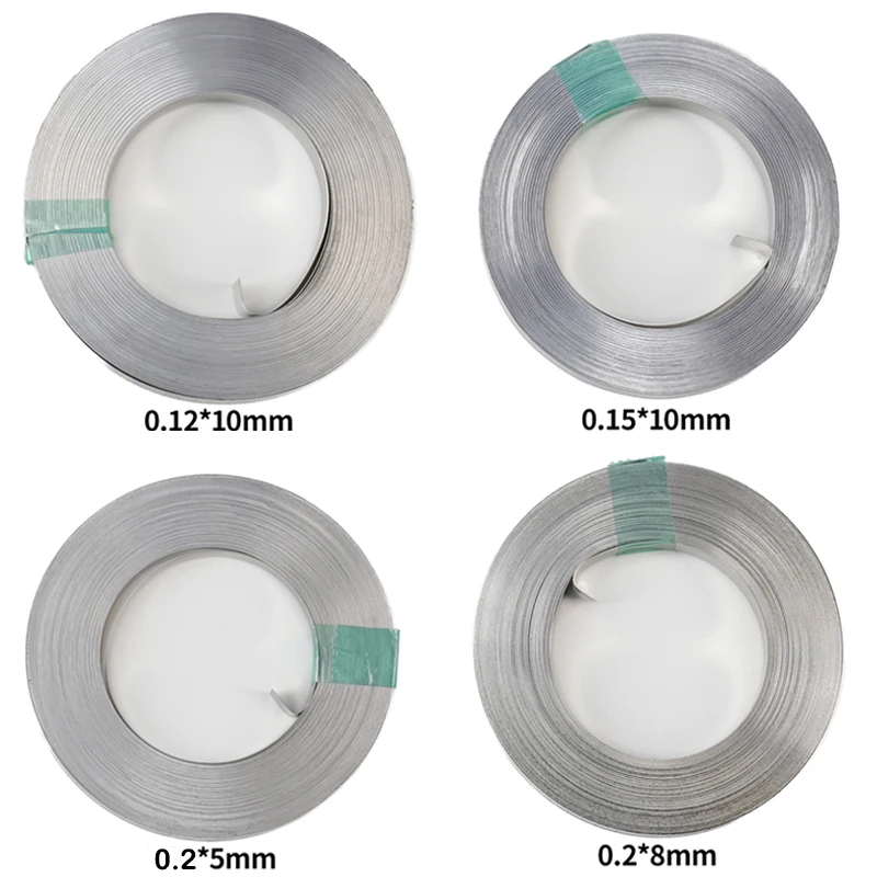 Bild 6: 1 Rolle 10 m 18650 Li-Ionen-Akku vernickelter Streifenverbinder 0,1 mm 0,12 mm 0,15 mm 0,2 mm Battrey-Stecker Punktschweißstahlgürtel