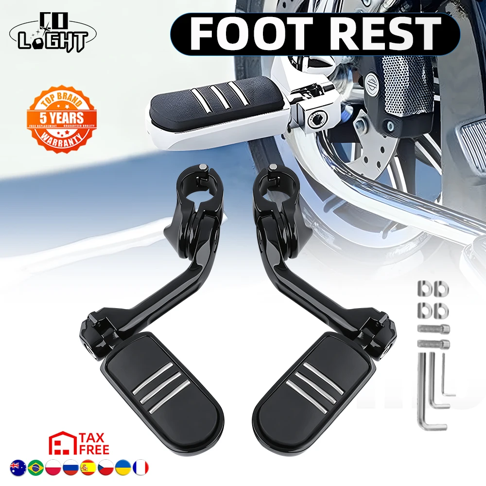 

Highway Pegs Adjustable Footpeg Short for Harley Touring Road King Road Glide Electra Glide Street Glide Sportster Softail