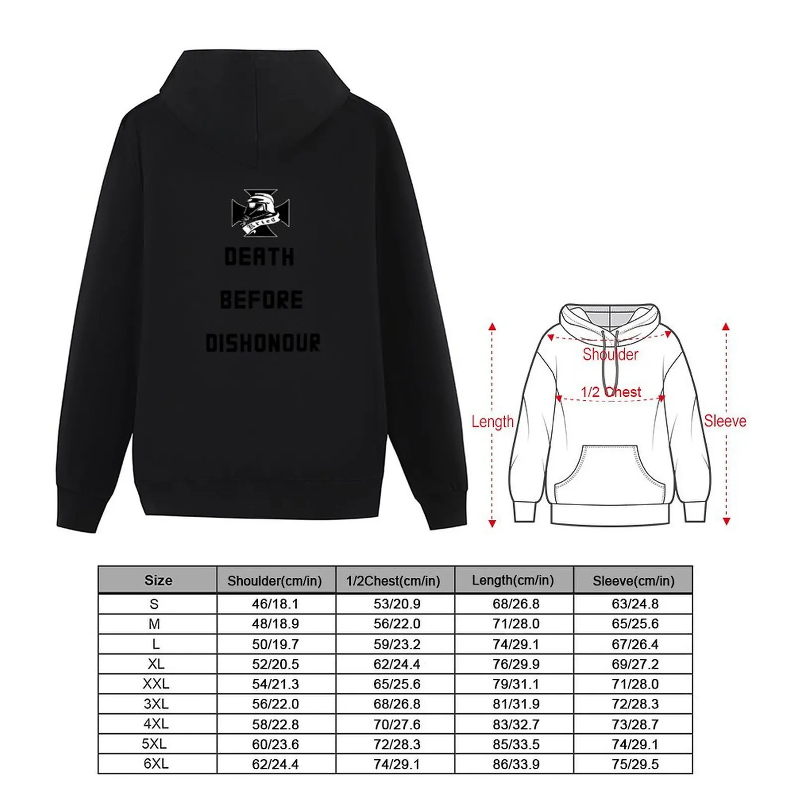 Death Corps Hoodie autumn new products hooded shirt autumn jacket men japanese style new in hoodies and blouses