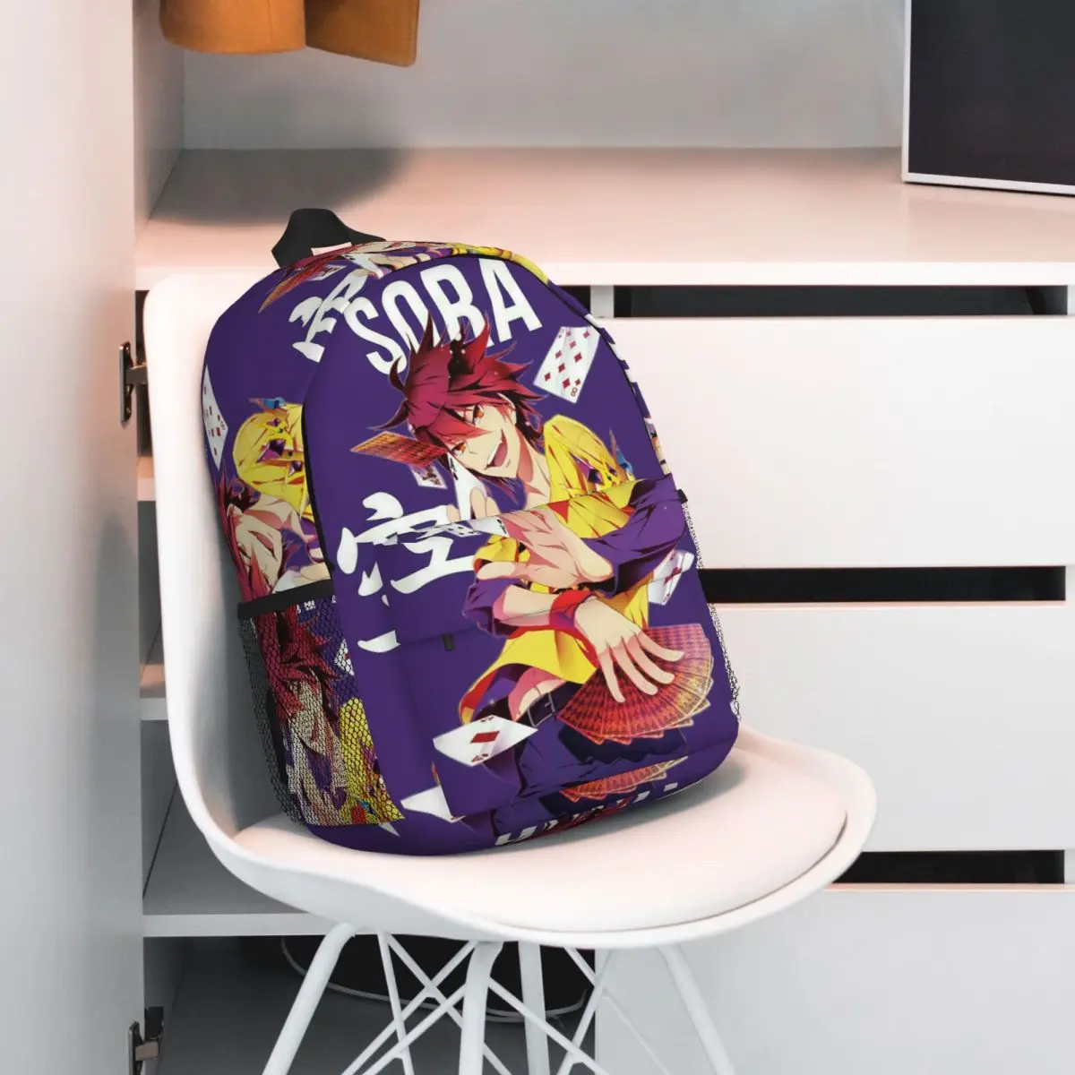 لا لعبة لا حياة أنيمي الكرتون على ظهره رائجة البيع Daypack سعة كبيرة بنين بنات BookBag حقائب كتف للرجال والنساء حقيبة مدرسية
