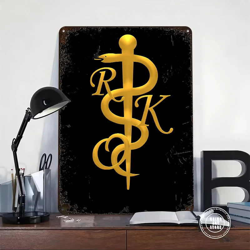 The Viper Printed Poster Customized Wall Art Retro Vintage Metal Tin Signs for Home Interior Decoration Living Room Accessories