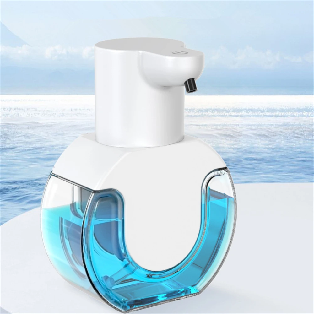 Touchless Infrared Sensor Soap Dispenser Bathroom Wall Mounted 4 Gears Intelligent Recharge Automatic Foam Soap Dispenser 420ML