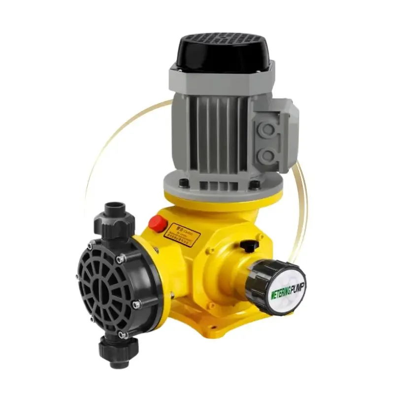 Metering Chemical Diaphragm Dosing Pump 4-20 Ma for Sewage Treatment Plant With High Viscosity