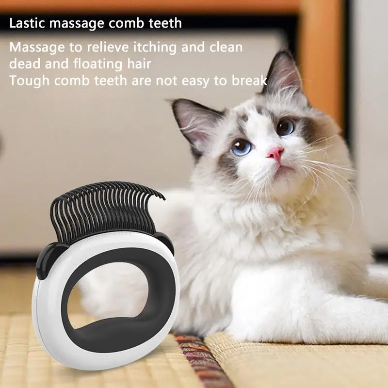 Escova dematting Pet Comb, Tangled cabelo Slicker, adequado para gatos de pêlo longo ou curto, gatinho e coelho