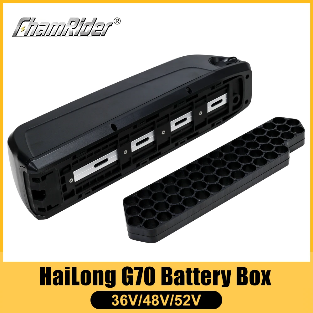 

ChamRider-G70 Battery Box, Long Downtube Battery, Down Tube Battery Case, 18650 Cells, 10S7P, 13S5P, 14S5P