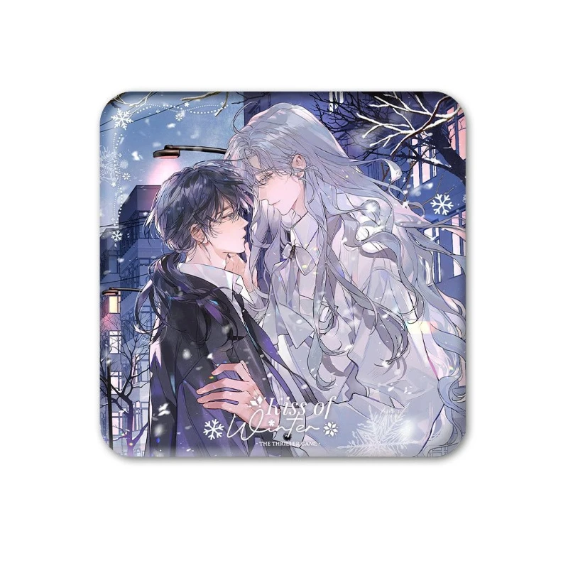 I Became A God in A Horror Game, Winter Kiss and Other Series Shikishi Transparent Cards Badges Merchandise Fan Collectible Gift