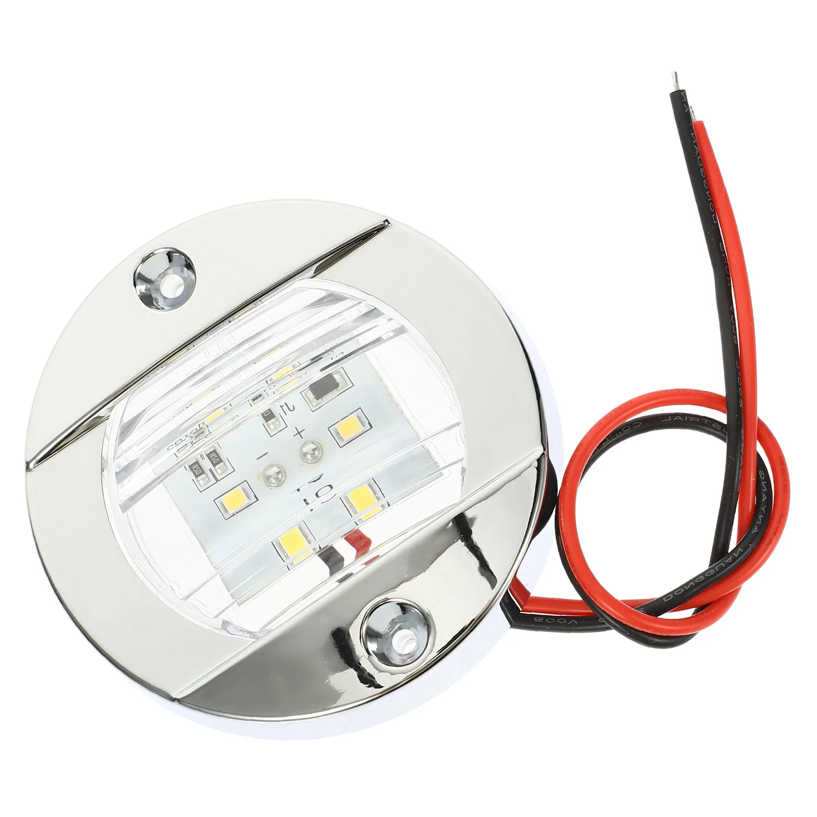 

1 set White LED Running Lights for 12V RV Truck Yacht Boat Deck Navigation Signal Light Waterproof Marine Side Tail Rear Lamp