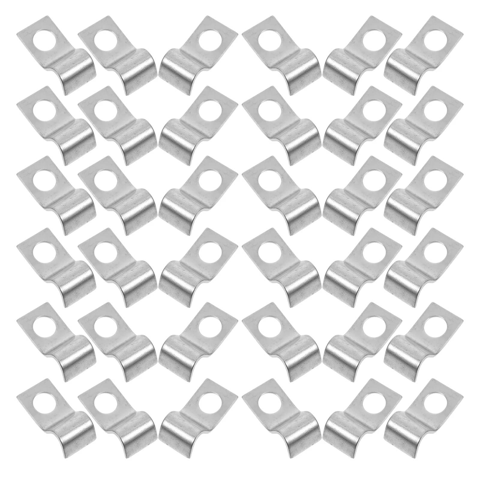 

50pcs Water Pipe Card Outdoor Cable Clips Hook Fixing Clamp Metal Wire
