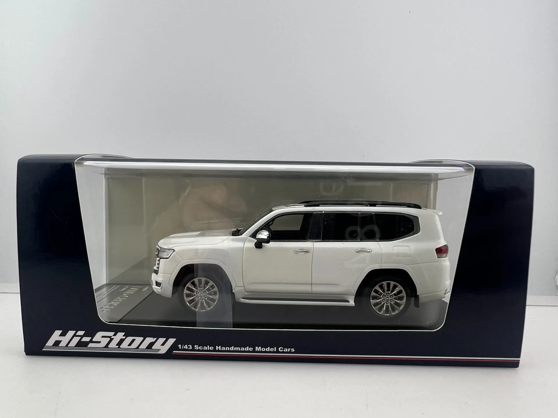 

Литой под давлением Hi-Story масштаб 1/43 Toyota LAND CRUISER, модель автомобиля из смолы, Коллекционная игрушка, подарок, сувенир, украшение для дисплея