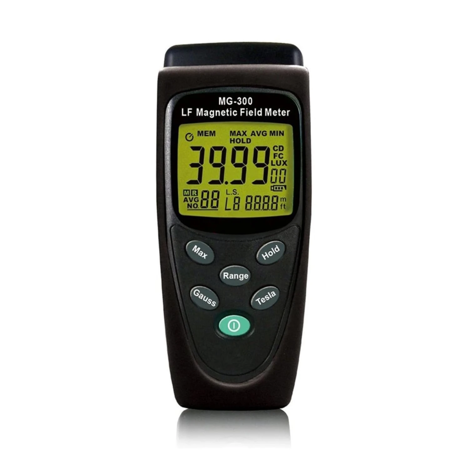 

MG-300 LF EMF Meter for Home Inspection High Power Transmission Lines Appliances Electrical Wires Magnetic Field