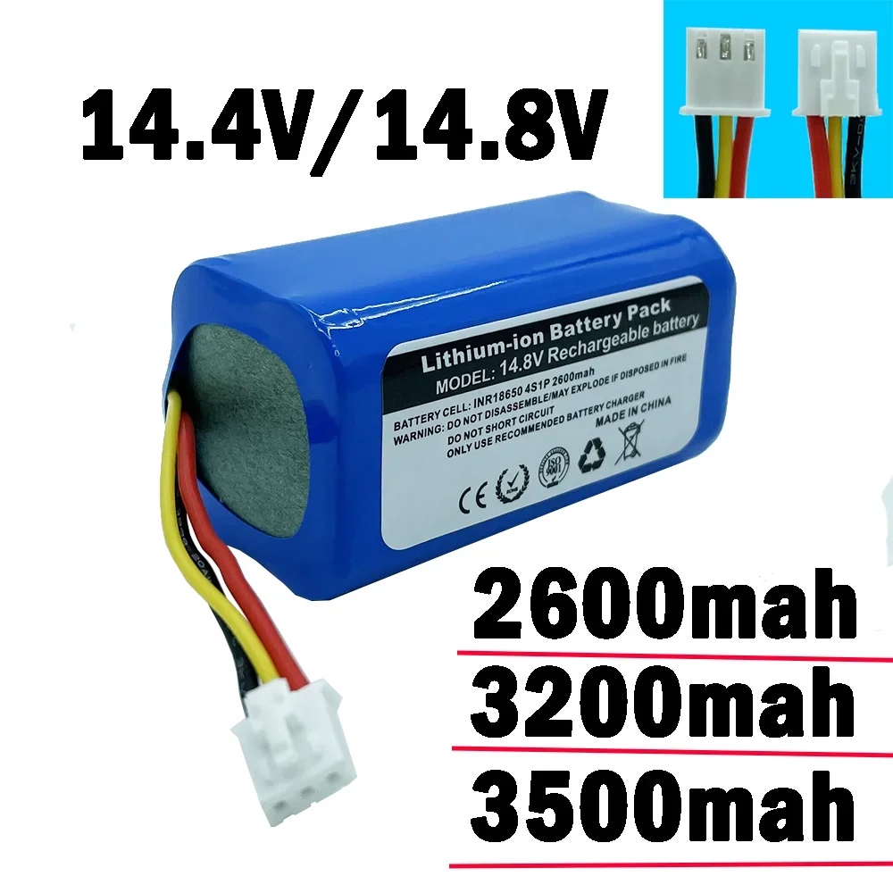 Para liectroux c30b robô aspirador de pó para pusanick proscenic800t varrendo robô bateria 14.4v2600mah bateria recarregável