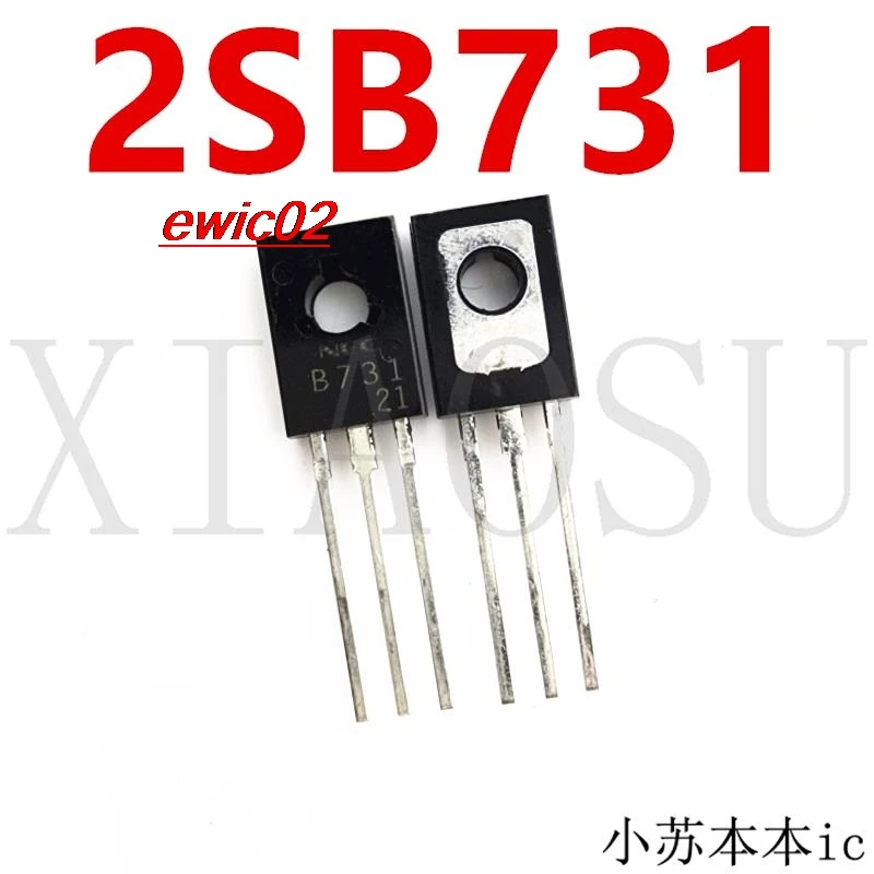 10pieces Original stock  2SB731 B731  1A 60V TO-126 IC