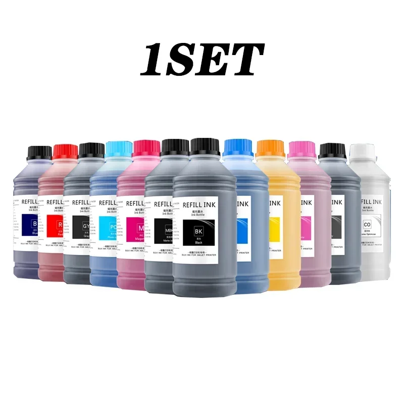 1000ML Waterproof Pigment Bulk Ink For PFI1700 PFI-1700 PFI57 For Canon PFI101 102 105 106 206 306 307 650 655 701 702 815 820