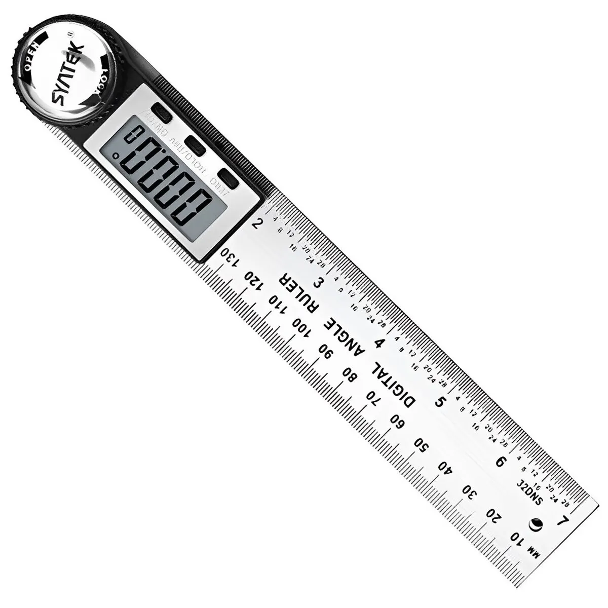 200MM 300MM 500MM Stainless Steel Digital Angle Ruler Electronic Goniometer Protractor Measuring Instrument For Building Tools