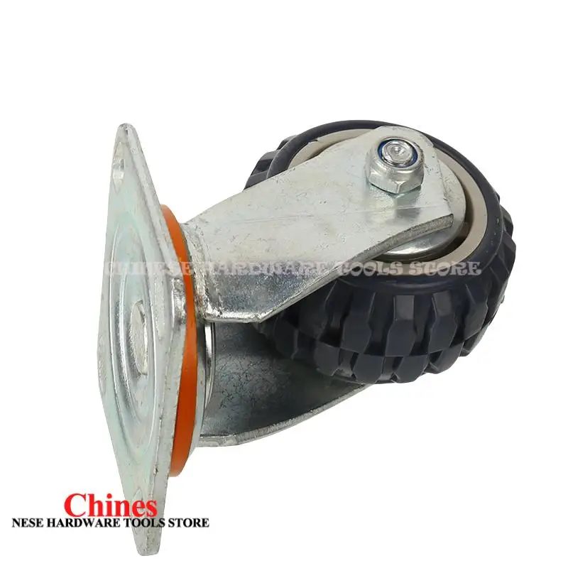 

4 Inch Industrial Universal Caster Wheel - Micro-silent Heavy-duty Wear-resistant Option with Directional Brake for Trolleys