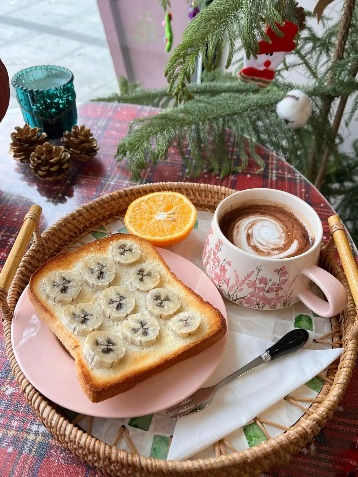 

Elegant Floral Ceramic Tea Cup & Saucer Set - 270ml Turkish Coffee Mug for Ramadan, Eid Gift, Home Café, Ideal Gift for Women