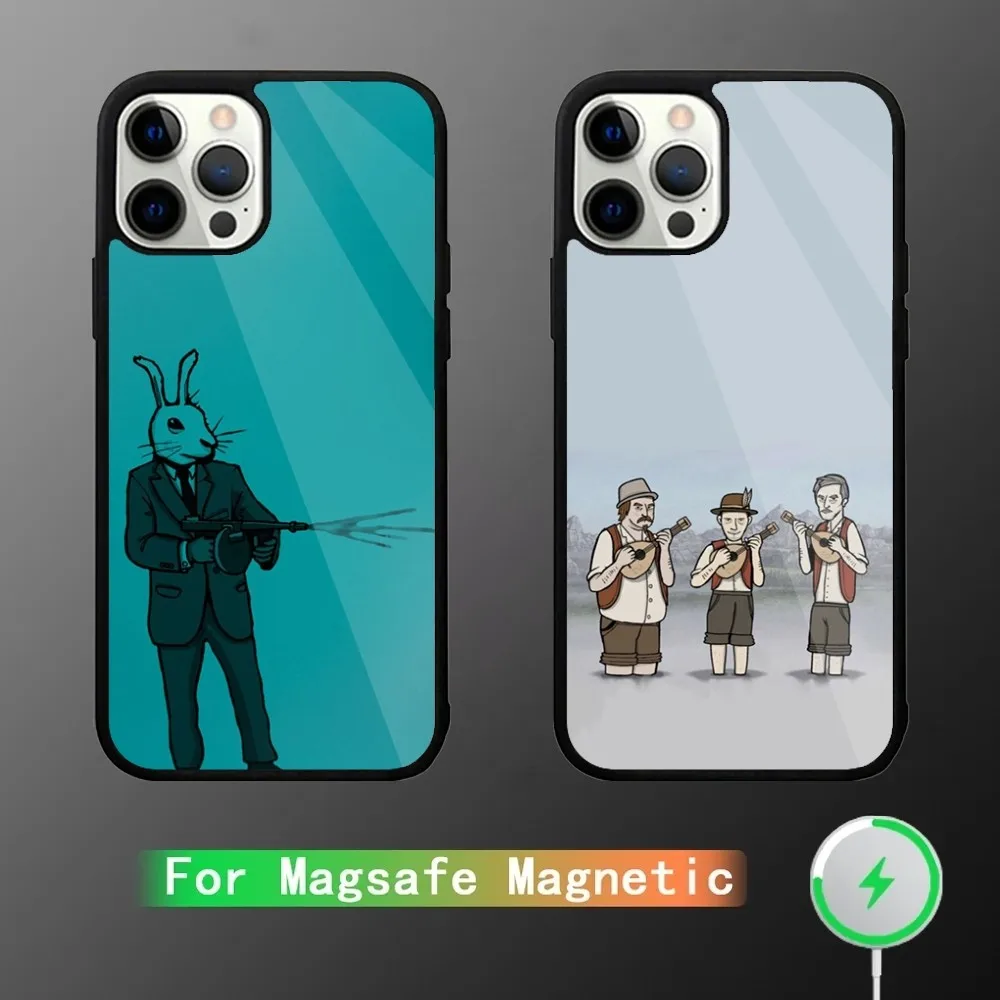 Game R-Rusty Lake Phone Case For iPhone 15,14,13,12,11,Plus,Pro,Max Mini Magsafe Magnetic Wireless Charging