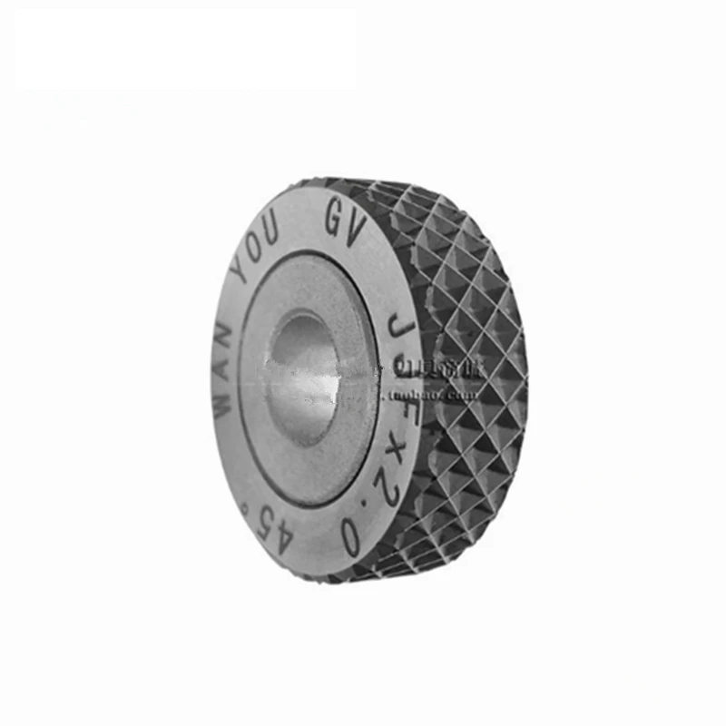 

Single wheel 45°concave net pattern knurling wheel 0.6/0.8/1.0/1.2/1.5/2.0mm special copper and aluminum rolling