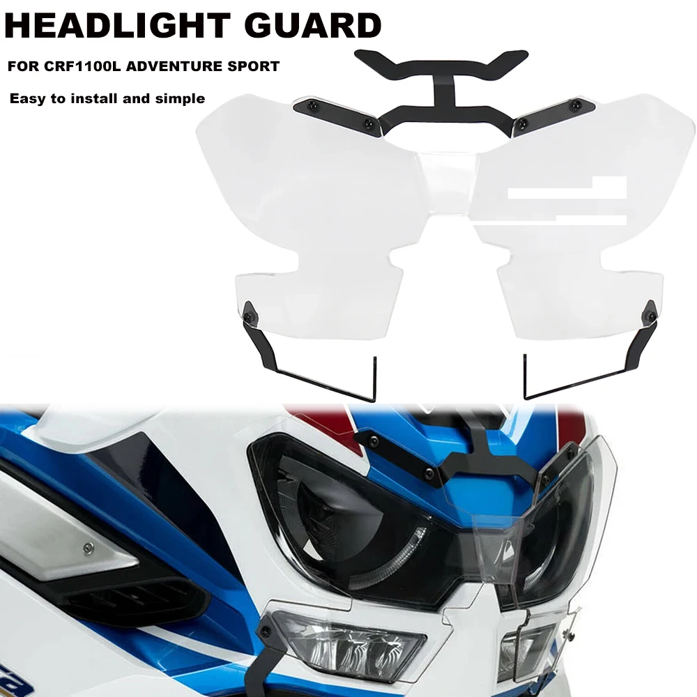 For Honda Africa Twin CRF1100L CRF 1100 L Adventure Sports 2020 2021 NEW Motorcycle Headlight Head Light Guard Protector Cover