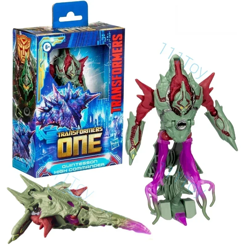 In Stock Transformers Origin Movie 8 Prime changes Deluxe Class Quintesson High Commander Anime Figures Robot Toy Action Figure