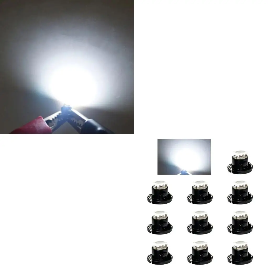 XA6H 10Pcs Canbus LED Bulbs Car Interior High Brightness Lighting 4.2 4.7 12V