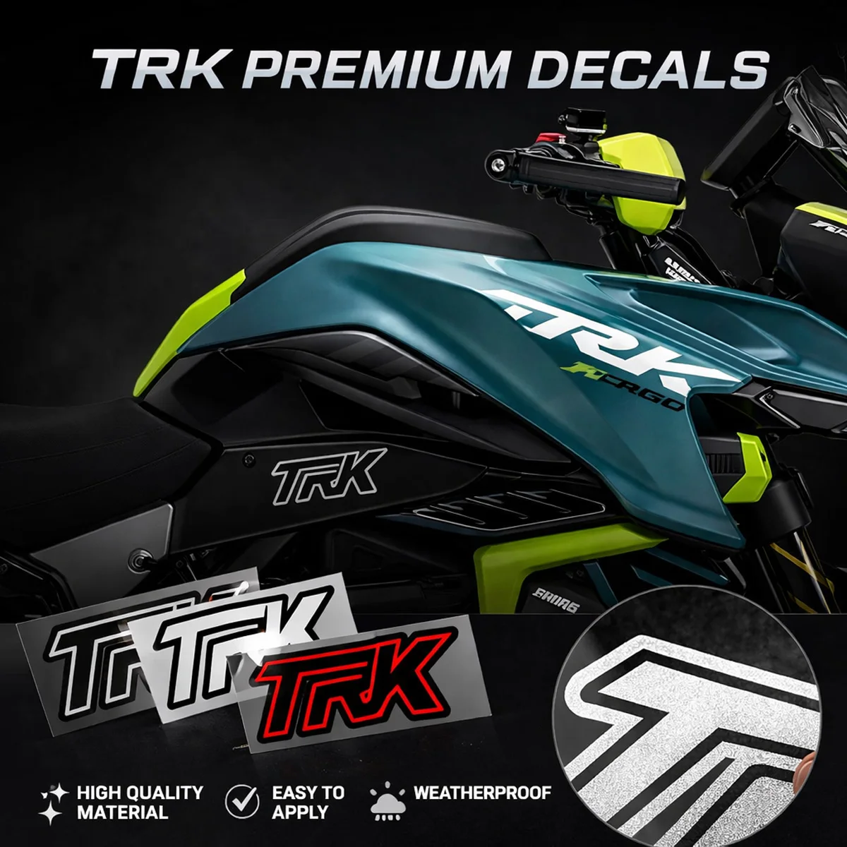 

For Benelli TRK 502 502X Adventure Decal Motorcycle Body Fairing Fuel Tank Protection Universal Sticker