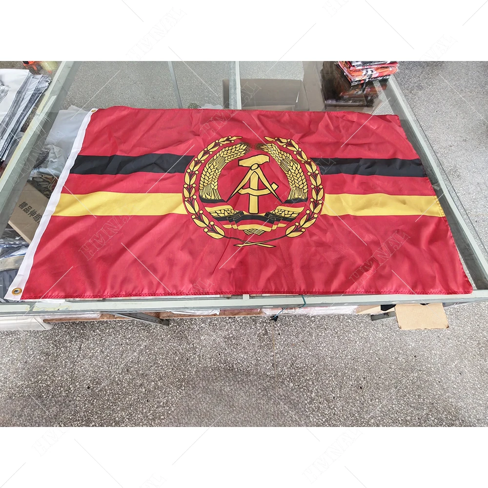 east germany flag 150x90cm with DDR banner