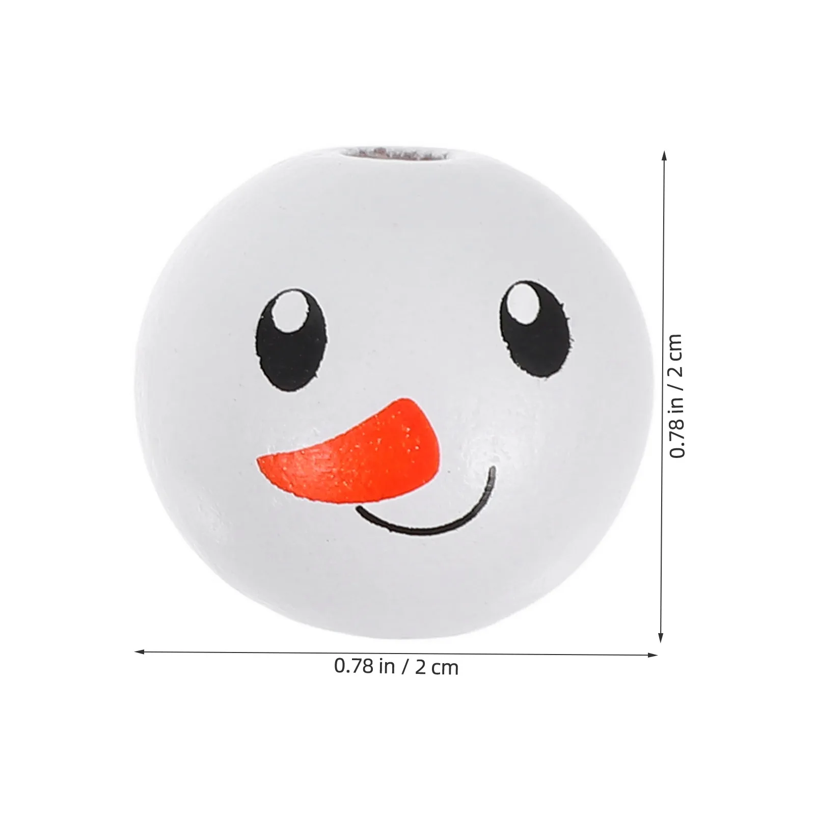 DIY Craft Kids Halloween Christmas Decorative Wooden Beads Diy Craft Supplies Beads For Jewelry Making Diy Jewelry Components