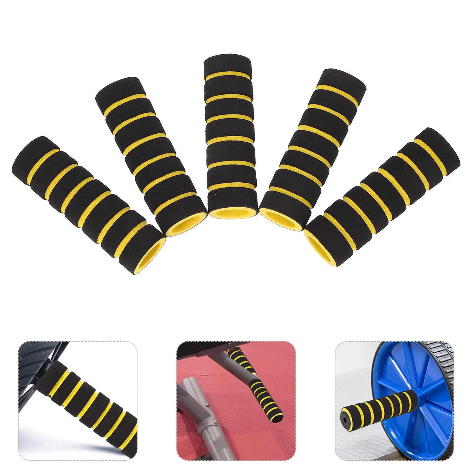 10 Pcs Fitness Equipment Sponge Cover Pad Gym Supplies Universal Exercise