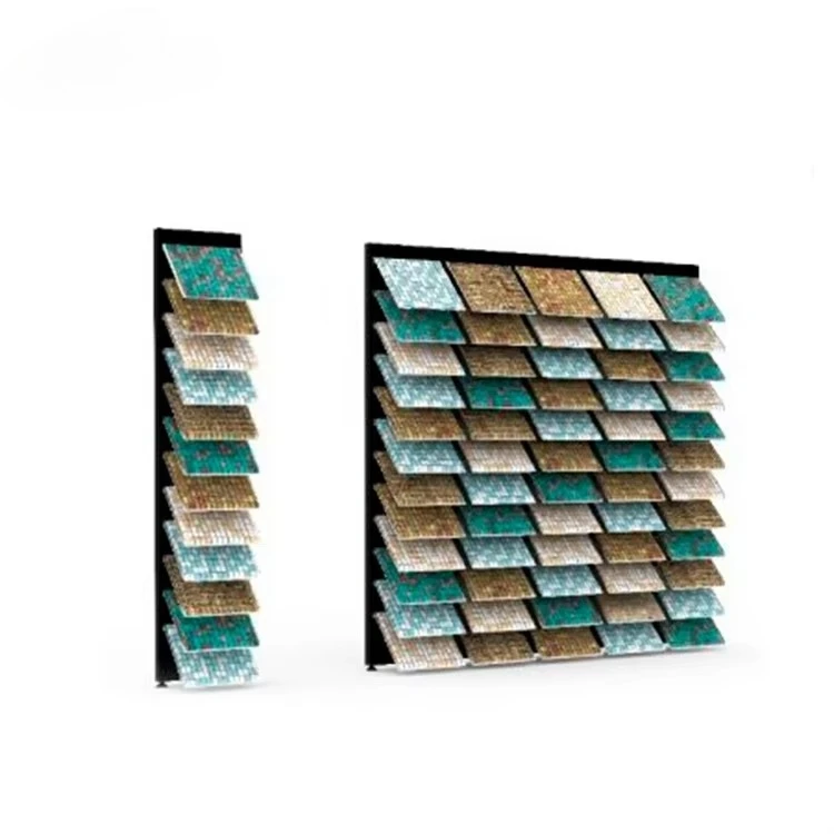 &c Hot Selling Display Rack Mosaic Tile Display Rack Ceramic Tile Display Stand for Showroom System