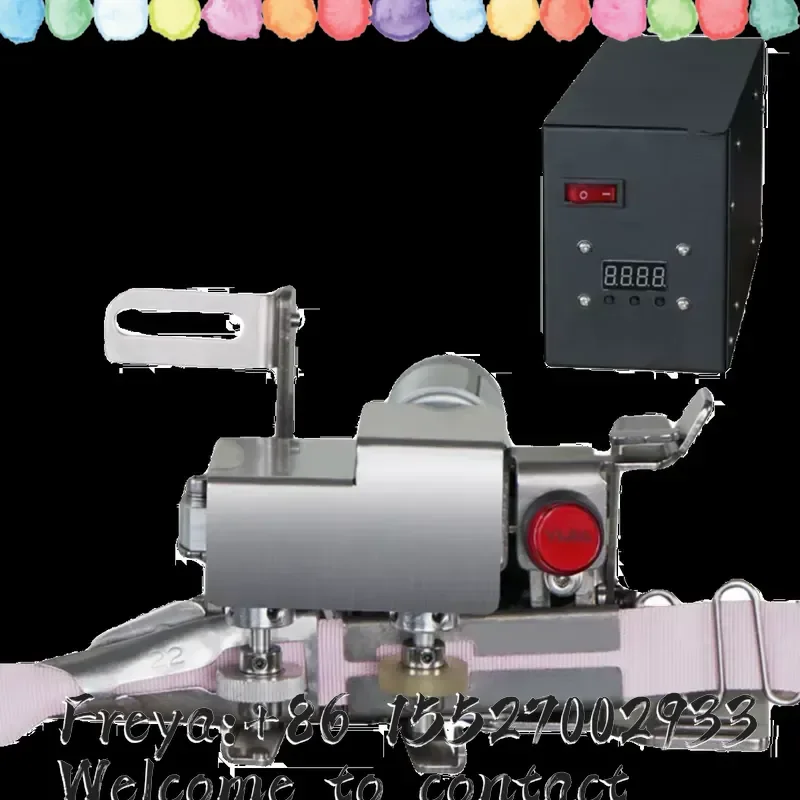 Electric Webbing Edge-Binding & Pneumatic Webbing Edge-Binding & Hot-Cutting Device