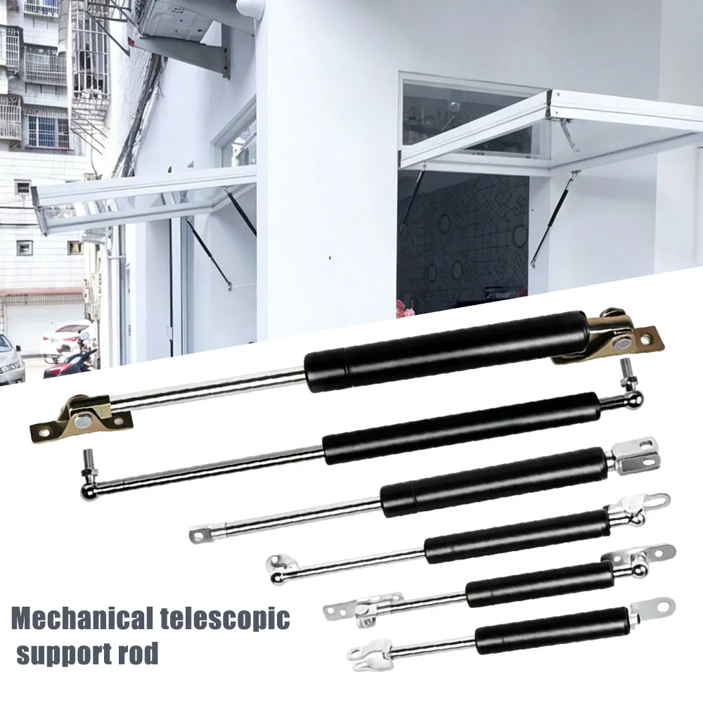 Mechanical Telescopic Gas Spring Industrial Hydraulic Support Strut Flip Up Door Hydraulic Lifting Pneumatic Rod Automotive
